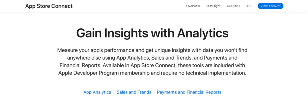 Apple App Analytics: Gain Insights